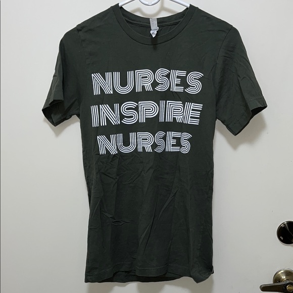 Bella Canvas Tops - Bella Canvas Nurses Inspire Nurses Green Short Sleeve Tee  S/CH/P